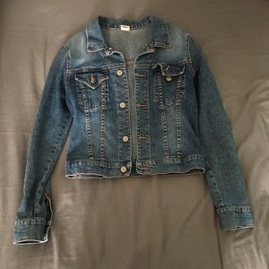 Nine planet distressed denim jacket
